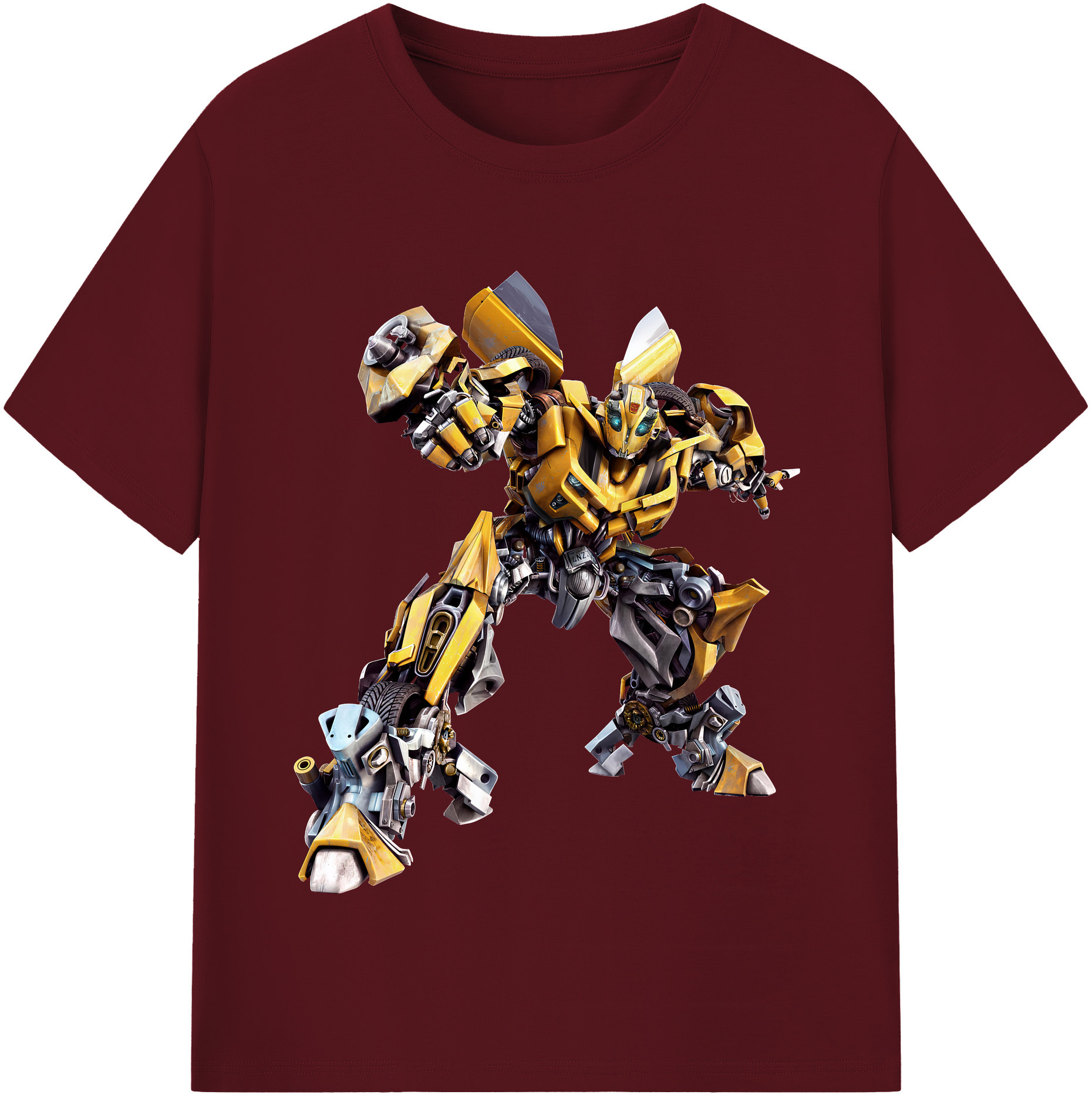 （画像用） Transformers トランスフォーマー 綿100％半袖Tシャツ（フロントプリント）